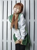 [Cosplay] 2013.04.09  Big boobs Saya Takagi 性感制服诱惑(102)